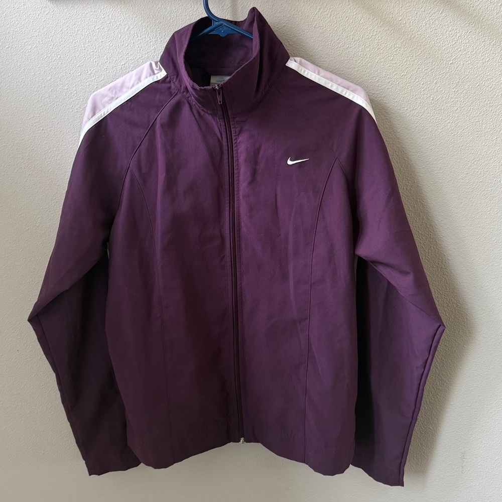 Nike Plum Jacket with White Details